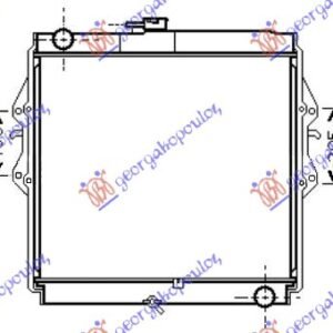 HLADNJAK MOTORA 3.0 T.DIZEL (550x525x36) (KOYO) - TOYOTA HI-LUX 2WD/4WD 2001-2005 (N1/N2/N3)