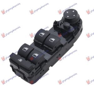 PREKIDAC U PREDNJIM VRATIMA (4 TASTERA) (18 PIN) - BMW SERIES 3 SDN/S.W. 2005-2008 (E90/E91)
