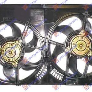 VENTILATOR (DUPLI) KOMPLET (BENZIN/DIZEL) - OPEL VECTRA C 2005-2008 (Z02)