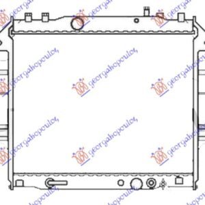 HLADNJAK MOTORA 2.5/3.0 TD (AUTO) (525x650) KOYO - TOYOTA HI-LUX 2WD/4WD 2005-2009 (N1/N2/N3)