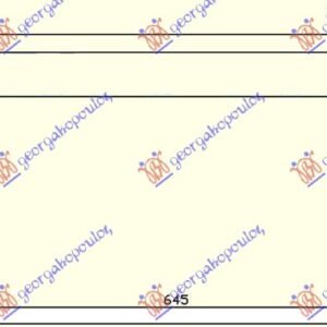 HLADNJAK MOTORA 2.0i 8V 1.9TD (64.5x37.8) -00 - SEAT ALHAMBRA 1995-2010 (7V8/7V9)