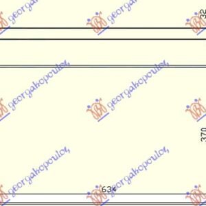 HLADNJAK MOTORA 1.8/2.0i/1.9TDi (63.5x36.6) 2000- - SEAT ALHAMBRA 1995-2010 (7V8/7V9)