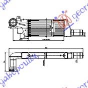 HLADNJAK INTERKULERA 1.3-1.7 CDTi (27.9x12.7x4.6) Z13 - OPEL CORSA C 2000-2006 (X01)