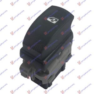 PREKIDAC U PREDNJIM (& ZADNJIM L=D) VRATIMA (1 TASTER) (CRNI KONEKTOR) (6 PIN) - RENAULT CLIO III 2009-2013 (BR0 1/CR0 1)