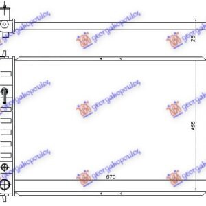 HLADNJAK MOTORA 3.5 BENZIN (AUTOMATSKI) 08- (670x455) - NISSAN MURANO 2003-2014 (Z50)