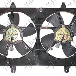 VENTILATOR (DUPLI) KOMPLET (BENZIN) - NISSAN MURANO 2003-2014 (Z50)