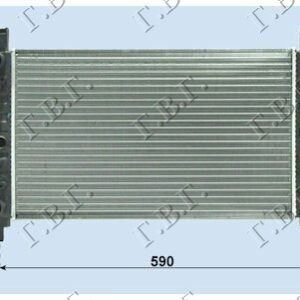 HLADNJAK MOTORA 1.3/1.4 TURBOie - 1.7D (52x32) - FIAT FIORINO 1991-1997 (146)