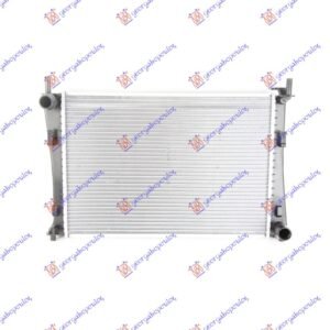 HLADNJAK MOTORA 1.2/1.4/1.6 (+/-AC) (50x35.6) - FORD FIESTA 2002-2008 (JA/JB)