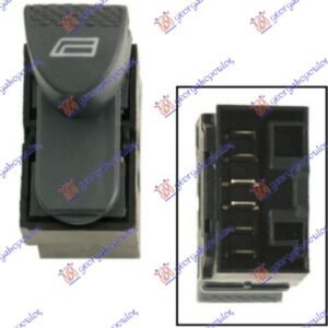 PREKIDAC U PREDNJIM VRATIMA (CRNI KONEKTOR) (6 PIN) - FIAT BRAVO 1995-2002 (182)