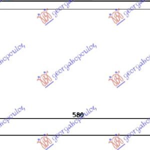 HLADNJAK MOTORA 1.9 JTD (58x30.8x38) (MARELLI TIP) - FIAT PUNTO 2003-2011 (188)