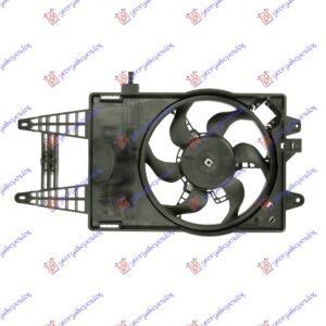 VENTILATOR KOMPLET (-AC) (MARELLI TIP) - FIAT PUNTO 2003-2011 (188)