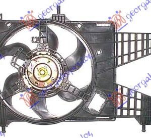 038906480.jpg VENTILATOR KOMPLET (1.3 MULTIJET) (+/-AC) - FIAT PUNTO 2003-2011 (188)