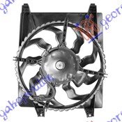 VENTILATOR KOMPLET (1.4/1.6 BENZIN) (420mm) (3 PIN) - KIA CEED 3D 2007-2010 (ED)