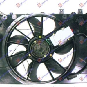 VENTILATOR HLADNJAKA KOMPLET (BENZIN/DIZEL) - VOLVO S80 1999-2006 (184)