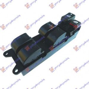PREKIDAC U PREDNJIM VRATIMA (4 TASTERA) (21PIN) - TOYOTA COROLLA SDN 1997-1999 (E 11)