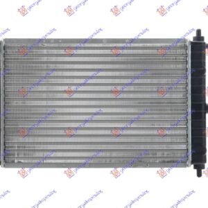 HLADNJAK MOTORA 0.8 6V/1.0 8V (+/-AC) (45.8x29.5x18) (NISSENS) - DAEWOO MATIZ 2000-2005 (M100/M150)