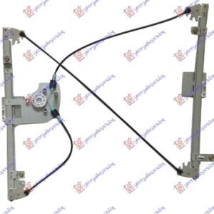 PODIZAC PREDNJEG PROZORA ELEKTRICNI (BEZ MOTORA) - PEUGEOT PARTNER 2002-2008 (5/G)