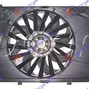 VENTILATOR KOMPLET (1.8/1.9/2.2 BENZIN - 1.9 JTD) - ALFA ROMEO 159 2005-2011 (939)