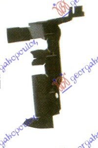 USMERIVAC VAZDUHA NA HLADNJAKU (PLASTICNI NOSAC) - SKODA OCTAVIA 5 2008-2013 (3U4)