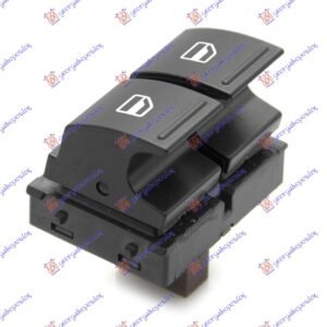PREKIDAC U PREDNJIM VRATIMA (4 TASTERA) (10 PIN) - SKODA OCTAVIA 5 2008-2013 (3U4)