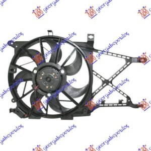 VENTILATOR HLADNJAKA KOMPLET (BENZIN) (Z16XEP-Z18XEP) (3 PIN) - OPEL ASTRA H 2004-2010 (A04)