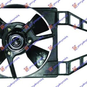 VENTILATOR HLADNJAKA KOMPLET (1.0/1.2/1.4 8V BENZIN) (-AC) - OPEL CORSA B 1993-1995 (S93)