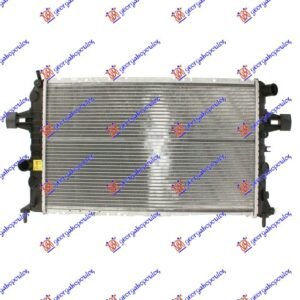 HLADNJAK MOTORA 1.7 TD DIZEL X17DTL (+/-AC) (600x370) (VALEO) - OPEL ASTRA G 1998-2004 (T98/F35)