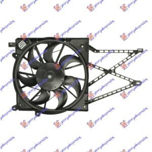 VENTILATOR KOMPLET (BENZIN) (3 PIN) - OPEL ASTRA G 1998-2004 (T98/F35)