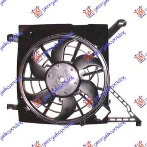 VENTILATOR KOMPLET (DIZEL) (+AC) (3 PIN) - OPEL ASTRA G 1998-2004 (T98/F35)