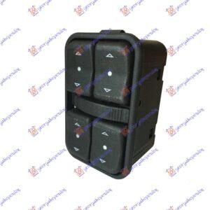 PREKIDAC U PREDNJIM VRATIMA (4 TASTERA) (12 PIN) - OPEL ASTRA G 1998-2004 (T98/F35)