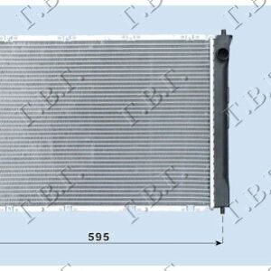 HLADNJAK MOTORA 1.6i16V (+AC) (52.2x40) - ROVER 214/414 1993-1995 (XW/RF)