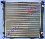 HLADNJAK MOTORA 2.0/2.3 BENZIN (MAN/AUTO) (+/-AC) (49x49) - MERCEDES E CLASS 1985-1992 (W124)