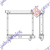 HLADNJAK MOTORA 1.8/2.0/2.3 BENZIN (MAN/AUTO) (-AC) (29x35) - MERCEDES 190E  1984-1993 (W201)