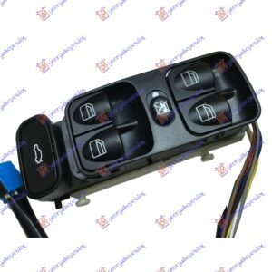PREKIDAC U PREDNJIM VRATIMA (4 TASTERA) (9 PIN) - MERCEDES C CLASS SDN/S.W. 2000-2003 (W203)