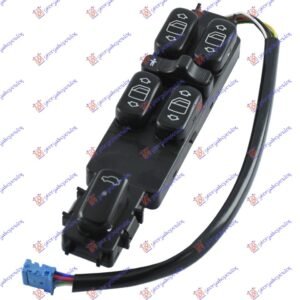 PREKIDAC U PREDNJIM VRATIMA (4 TASTERA) (8 PIN) - MERCEDES S CLASS 1998-2005 (W220)