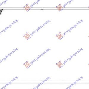 HLADNJAK MOTORA 1.8 D-TD (+AC) (50x36.3x28) - FORD FIESTA 1996-1999 (JA)