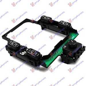 PREKIDAC CENTRALNI (4 TASTERA) (18 PIN) - MERCEDES E CLASS 1996-1999 (W210)