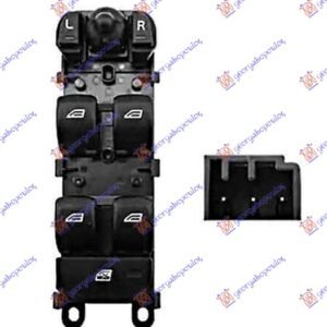 PREKIDAC U PREDNJIM VRATIMA (4 TASTERA) (3 PIN) - LAND ROVER FREELANDER  2007-2014 (L359)