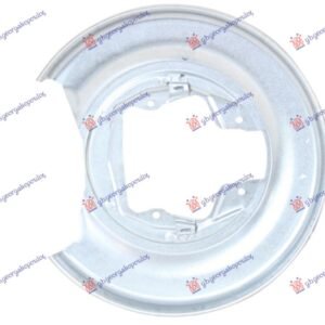 ZASTITA ZADNJEG KOCIONOG DISKA (PRECNIK ZASTITE 310/130mm) - VOLVO S60 2000-2010 (384)