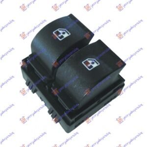 PREKIDAC U PREDNJIM VRATIMA (2 TASTERA) (4 PIN) - FIAT LINEA 2007-2013 (323/110)
