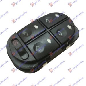 PREKIDAC U PREDNJIM VRATIMA (4 TASTERA) (12 PIN) - FORD MONDEO 1993-1996 (UDS/UNS/BNP/GBP)