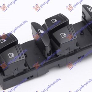 PREKIDAC U PREDNJIM VRATIMA (4 TASTERA) (10 PIN) - PORSCHE CAYENNE 2003-2010 (9PA)
