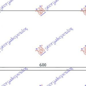 HLADNJAK MOTORA 2.0 BENZIN / 2.5cc DIZEL (60x33.5) - FORD TRANSIT 1992-1995 (E)