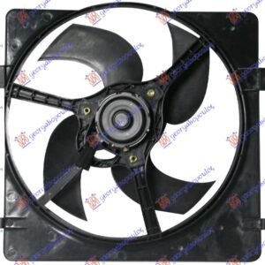 VENTILATOR HLADNJAKA KOMPLET (BENZIN) (-AC) - FORD KA 1997-2008 (RB)