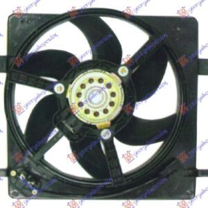 VENTILATOR HLADNJAKA KOMPLET (BENZIN) (+AC) - FORD KA 1997-2008 (RB)