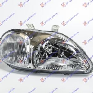 FAR ELEKTRICNI (STANLEY TIP) (TYC) - HONDA CIVIC H/B 1996-1999 (EJ/EM1/MA/EK)