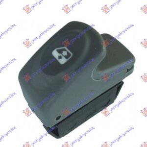 PREKIDAC U PREDNJIM/ZADNJIM VRATIMA L=D (SIVI KONEKTOR) (5 PIN) - RENAULT MEGANE SDN 1996-1998 (LM0/LM1)