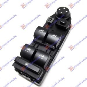 PREKIDAC U PREDNJIM VRATIMA (4 TASTERA) -2007 (4 PIN) - BMW SERIES 5 2003-2010 (E60/E61)