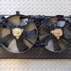VENTILATOR (DUPLI) KOMPLET (1.5/1.6/1.8/2.0i16V BENZIN - 2.0 DIZEL) - MITSUBISHI LANCER SEDAN 2008- (CSA/CTA)