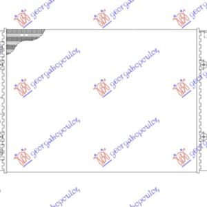HLADNJAK MOTORA 1.0/1.3 (43x32) - VW GOLF II 1984-1988 (19E/1G1)